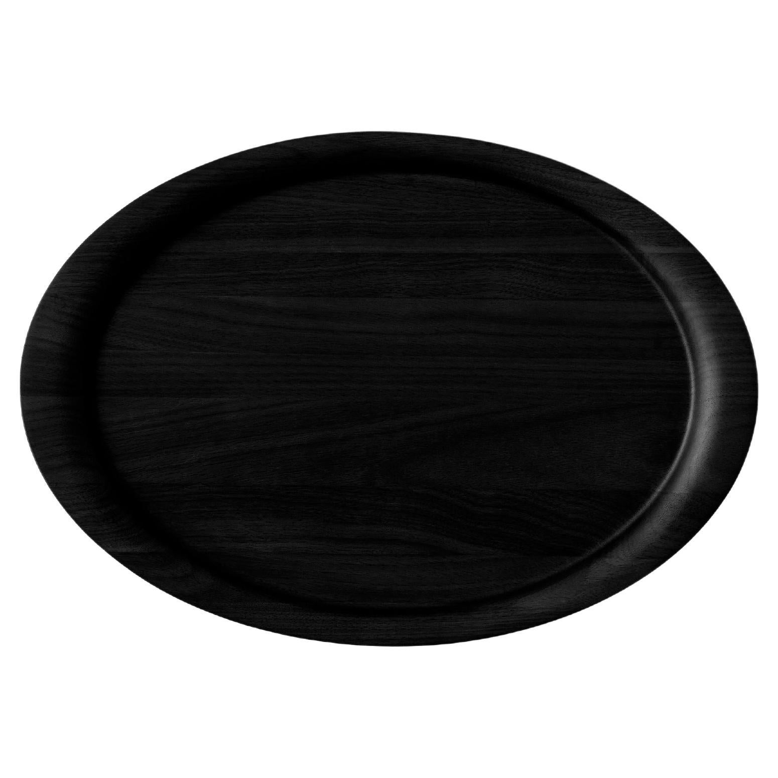 Sammlertablett, Sc 64, schwarz lackierte Eiche von Space Copenhagen für &Tradition