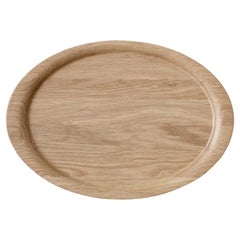 Vassoio Collect, Sc 64, Oak Oak laccato di Space Copenhagen per &Tradition