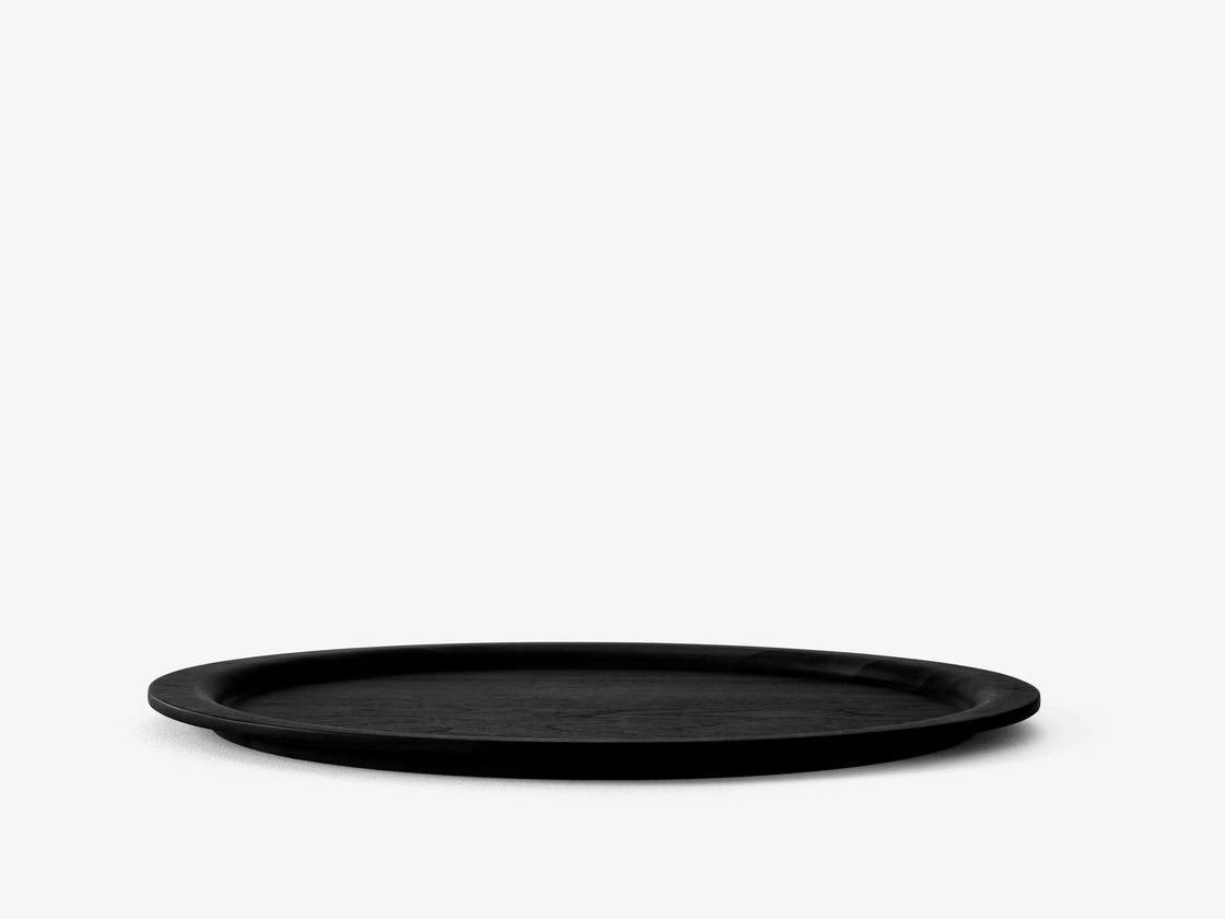 Sammlertablett SC65, schwarz lackierte Eiche von Space Copenhagen für &Tradition (Skandinavische Moderne) im Angebot