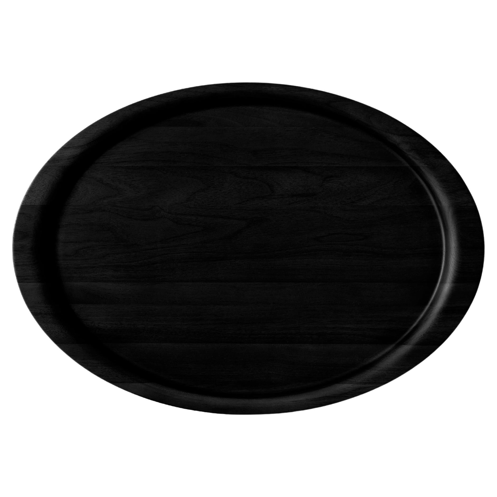 Sammlertablett SC65, schwarz lackierte Eiche von Space Copenhagen für &Tradition