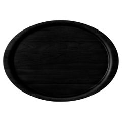 Collect Tray, SC65, Black Lacquered Oak by Space Copenhagen for &Tradition
