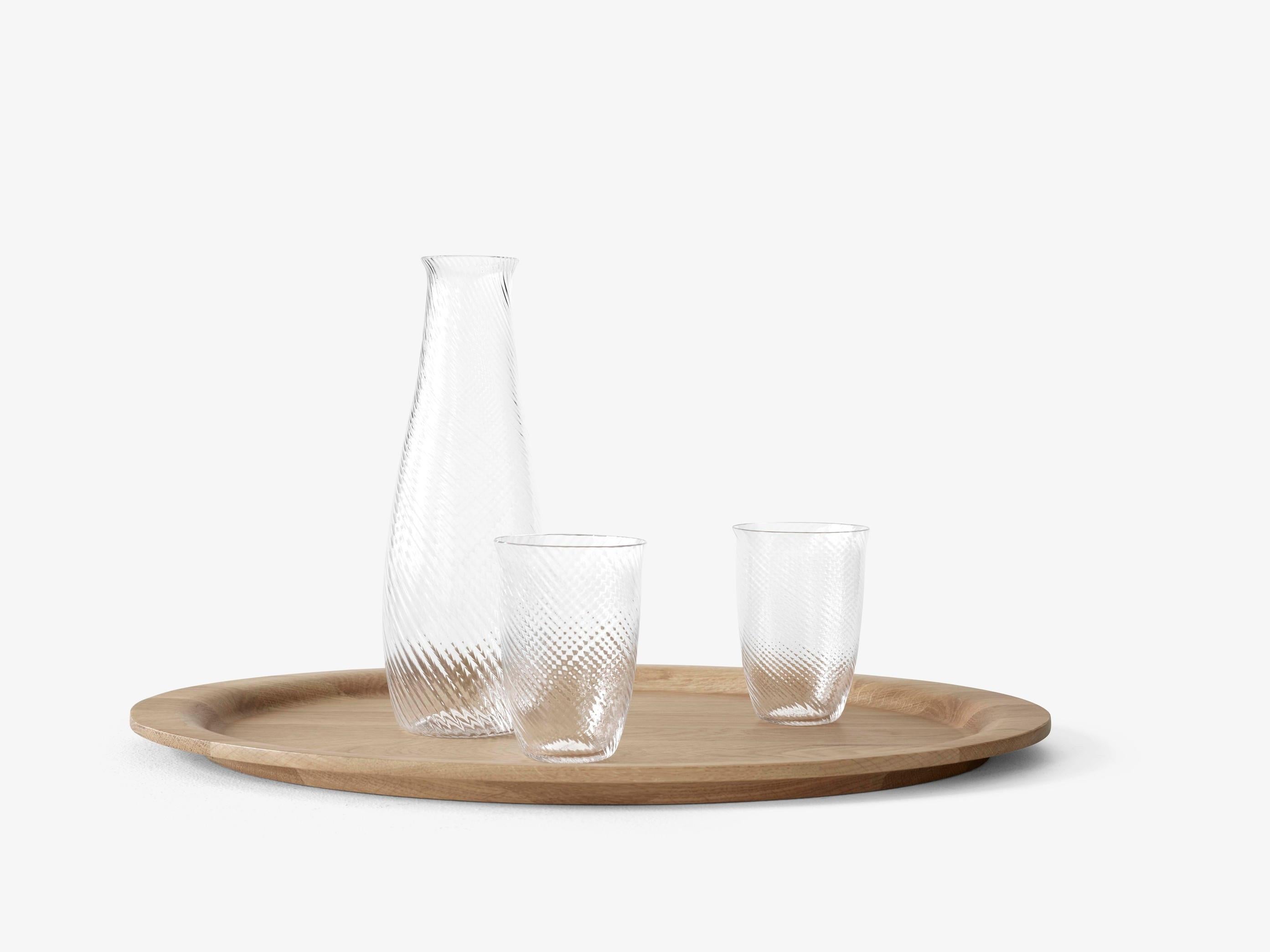 Sammeltablett, SC65, Eiche lackiert von Space Copenhagen für &Tradition (Eichenholz) im Angebot