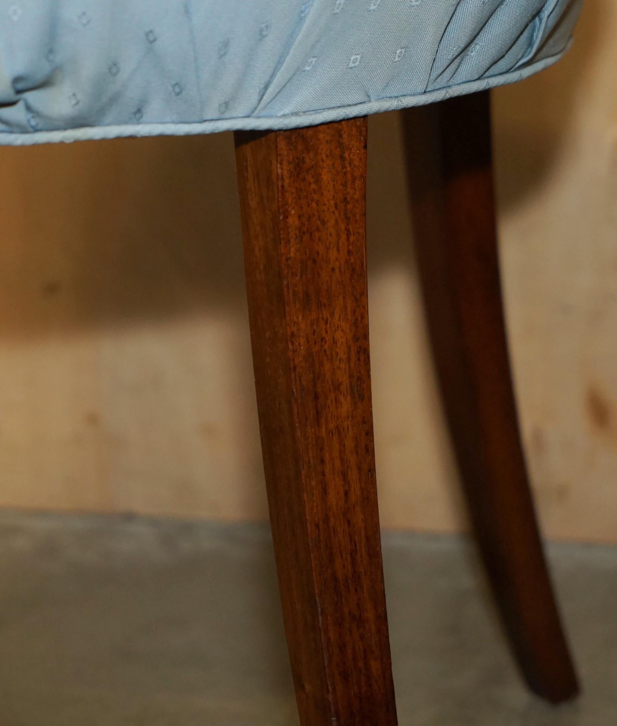 COLLECTABLE 1940's ORIGINAL UPHOLSTERY DOROTHY DRAPER GROSFELD HOUSE SIDE CHAIR For Sale 2