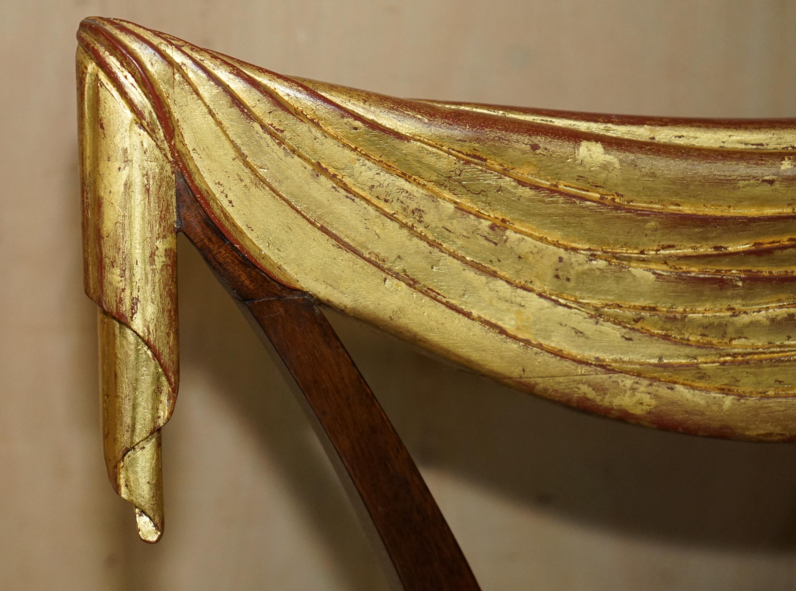 Hand-Crafted COLLECTABLE 1940's ORIGINAL UPHOLSTERY DOROTHY DRAPER GROSFELD HOUSE SIDE CHAIR For Sale