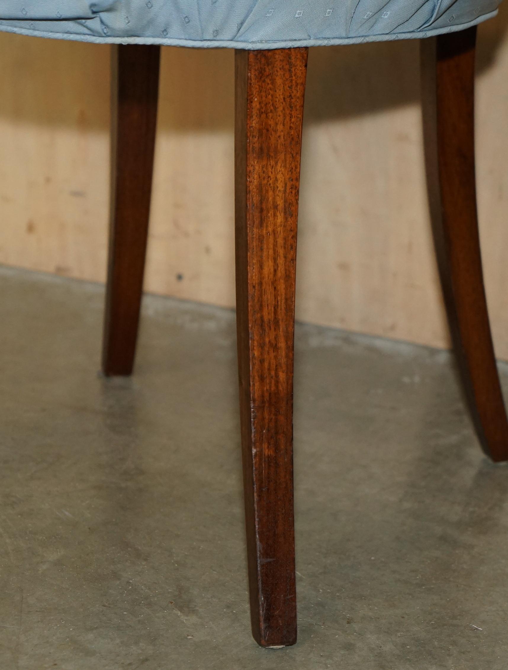 COLLECTABLE 1940's ORIGINAL UPHOLSTERY DOROTHY DRAPER GROSFELD HOUSE SIDE CHAIR For Sale 1