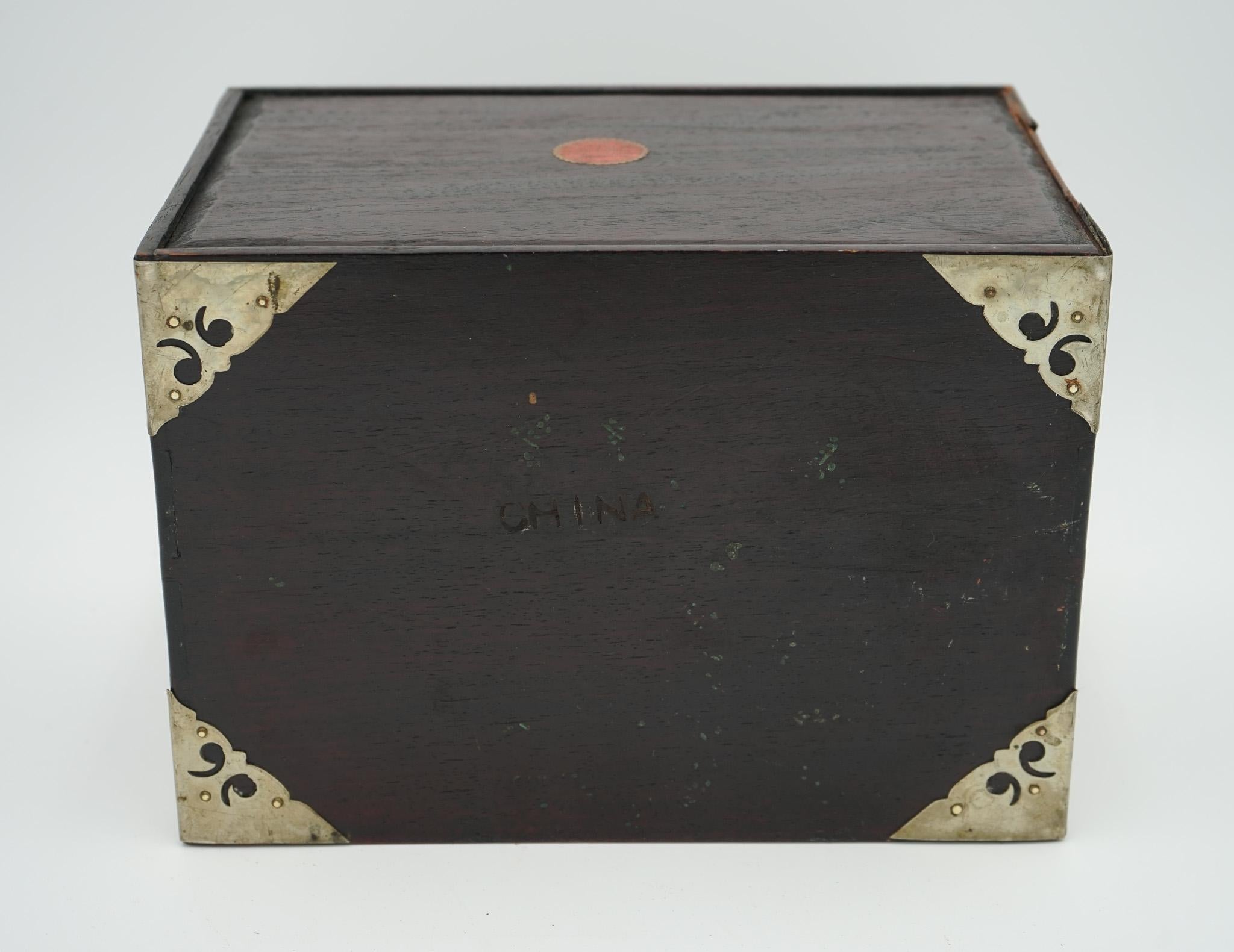 JAQUES OF LONDON MAHJONG set 144 TiLES COLLECTIONNABLE ANTIQUE CIRCA 1924 en vente 3