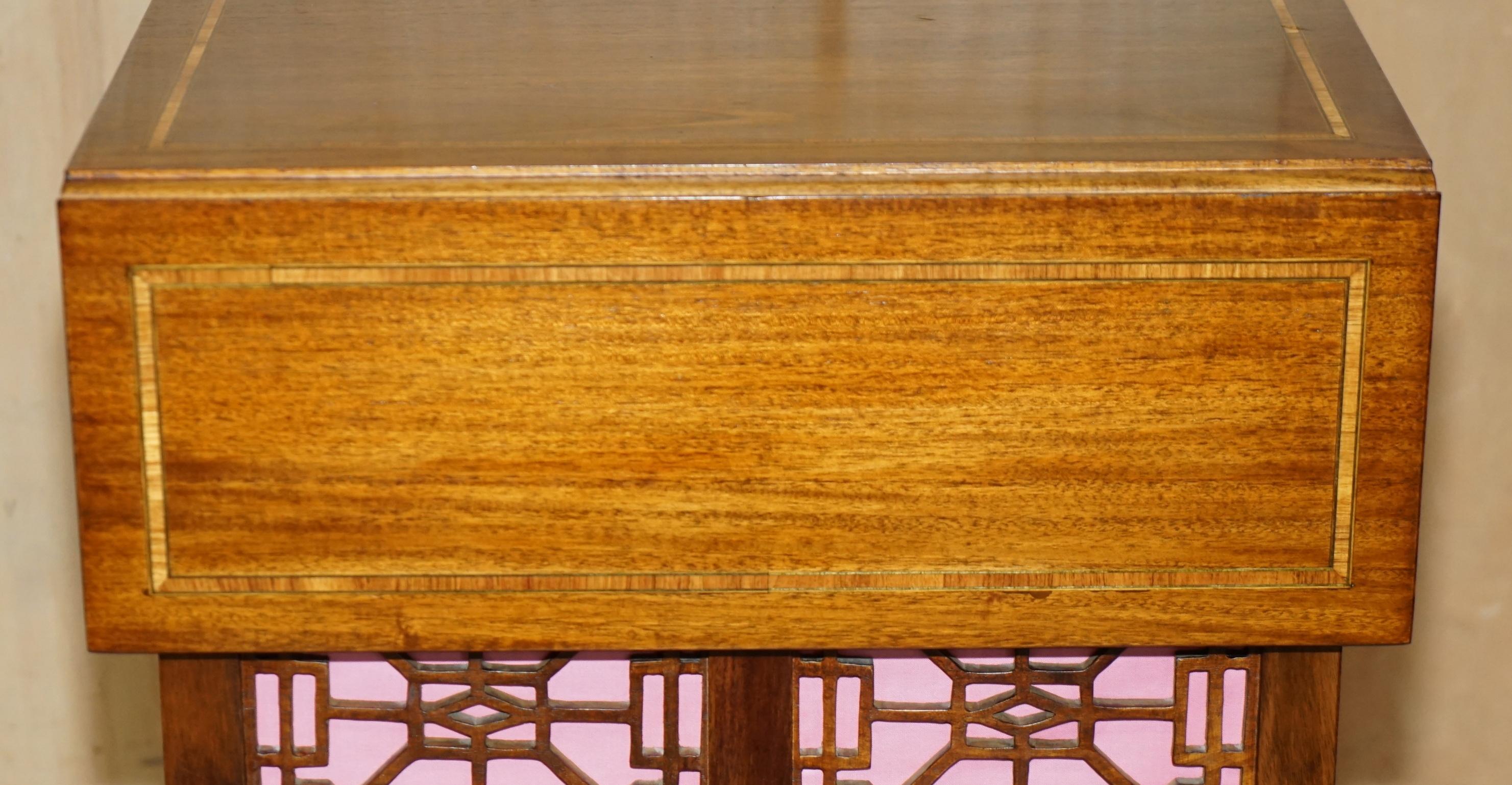 COLLECTABLE ANTiQUE THOMAS CHIPPENDALE BREAKFAST SUPPER HARDWOOD WALNUT TABLE For Sale 2