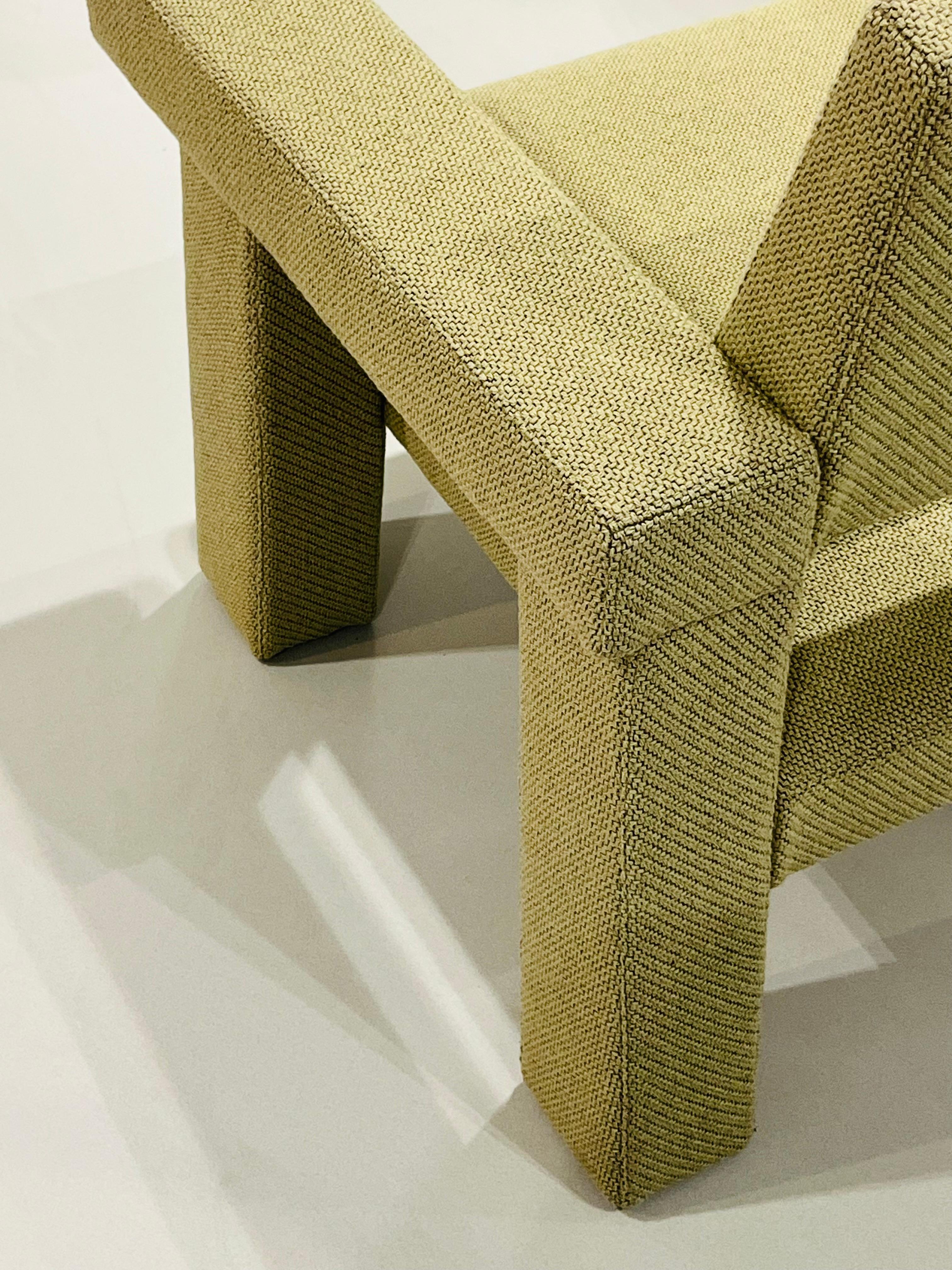 Olandese Design da collezione Poltrona Mohs di Bogaerts in tessuto Kvadrat Coda in vendita