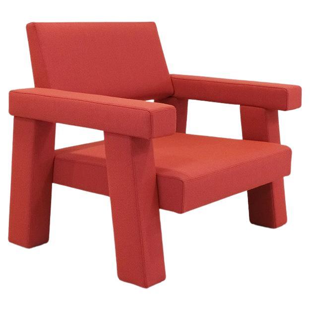 Poltrona di design da collezione Mohs di Bogaerts in tessuto Kvadrat