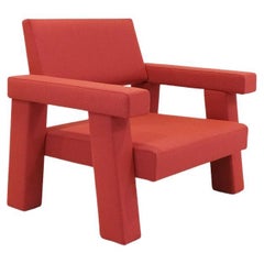 Poltrona di design da collezione Mohs di Bogaerts in tessuto Kvadrat