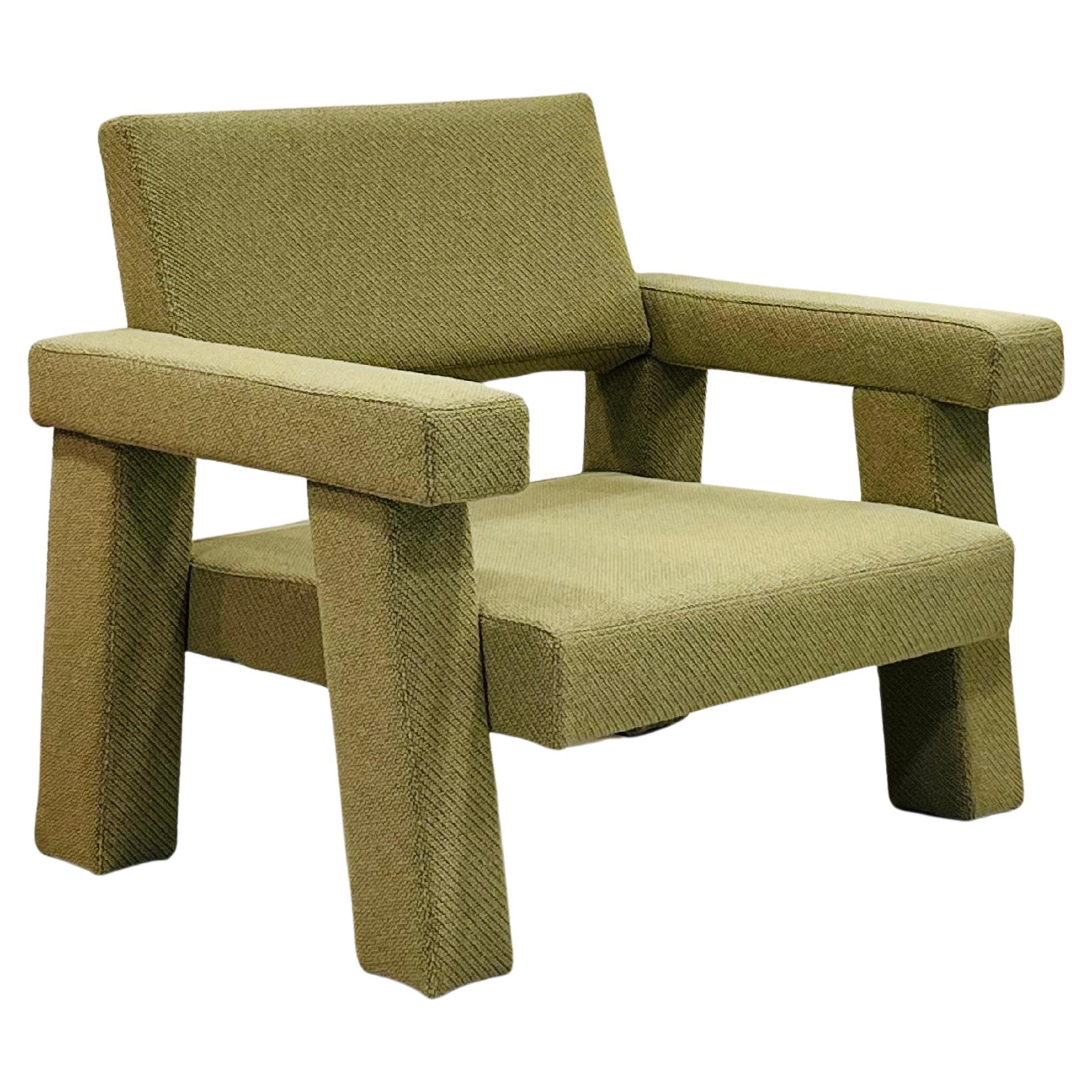 Design da collezione Poltrona Mohs di Bogaerts in tessuto Kvadrat Coda in vendita