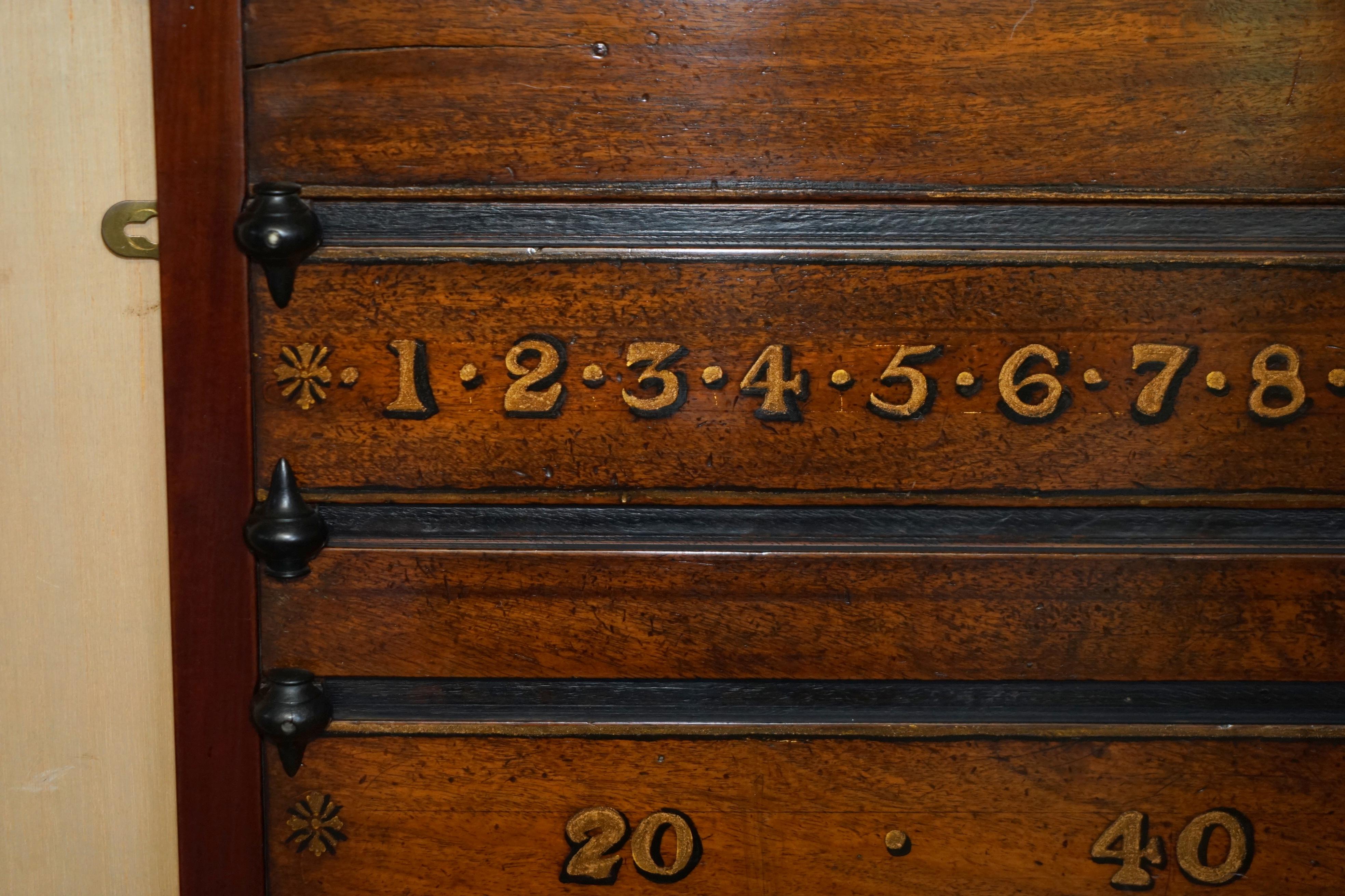 COLECCIONABLE EST 1848 T&J ORME MANCHESTER ANTiQUE VICTORIAN SNOOKER SCOREBOARD en Bueno estado para la venta en West Sussex, Pulborough