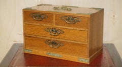 COLLECTABLE ORIGINAL ANTiQUE CHINESE CIRCA 1880 MAHJONG SET INCLUDING COUNTERS