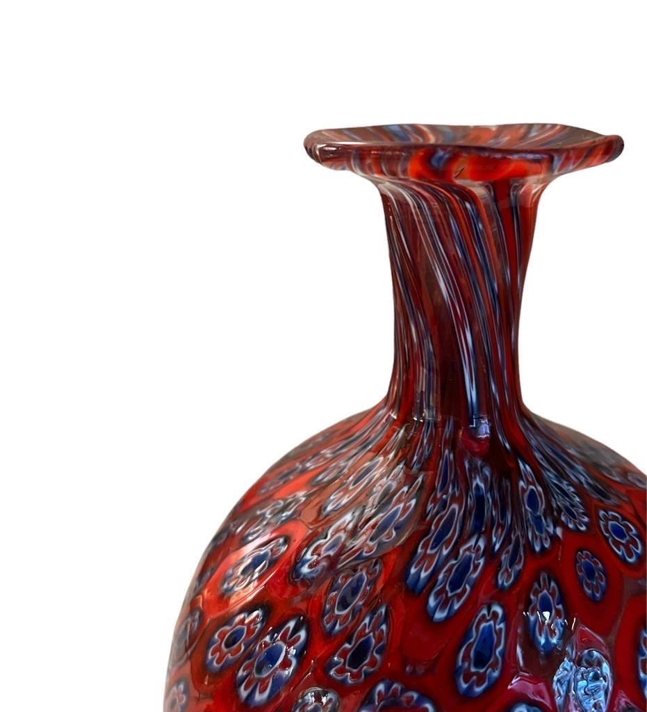 murrine glass vase