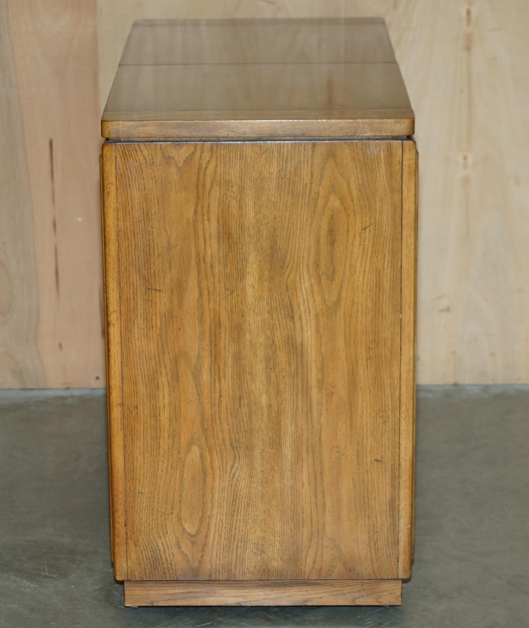 COLLECTABLE ViNTAGE MID CENTURY MODERN DREXEL HERITAGE EXTENDING BAR TROLLY For Sale 1