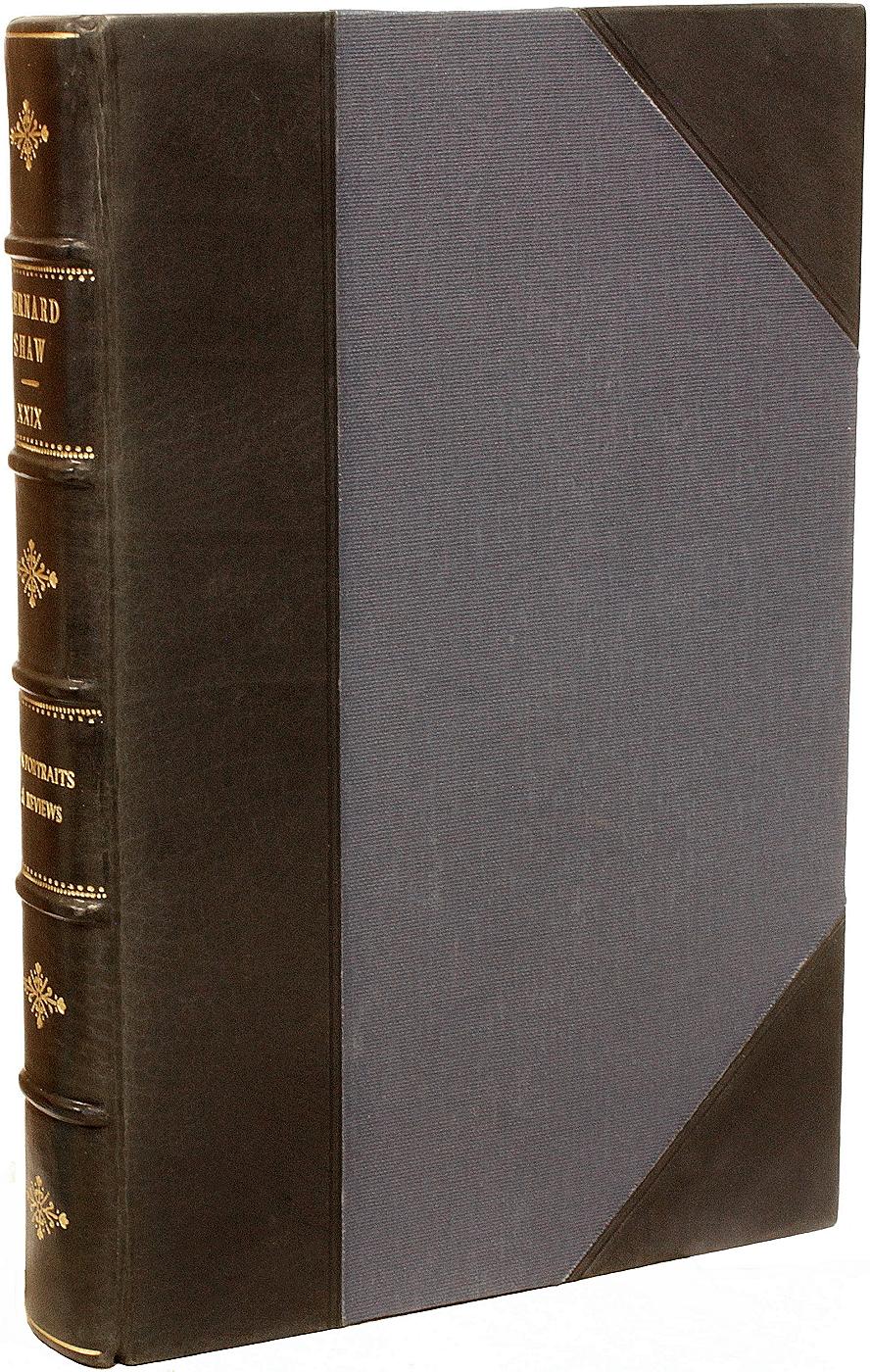 Sammlerstücke von George Bernard Shaw - AYOT ST. LAWRENCE EDITION - 30 Bände. (Leder)