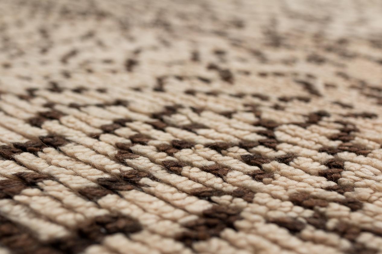 Collectible Antique Vintage Authentic Natural White Moroccan Shag Area Rug For Sale 3