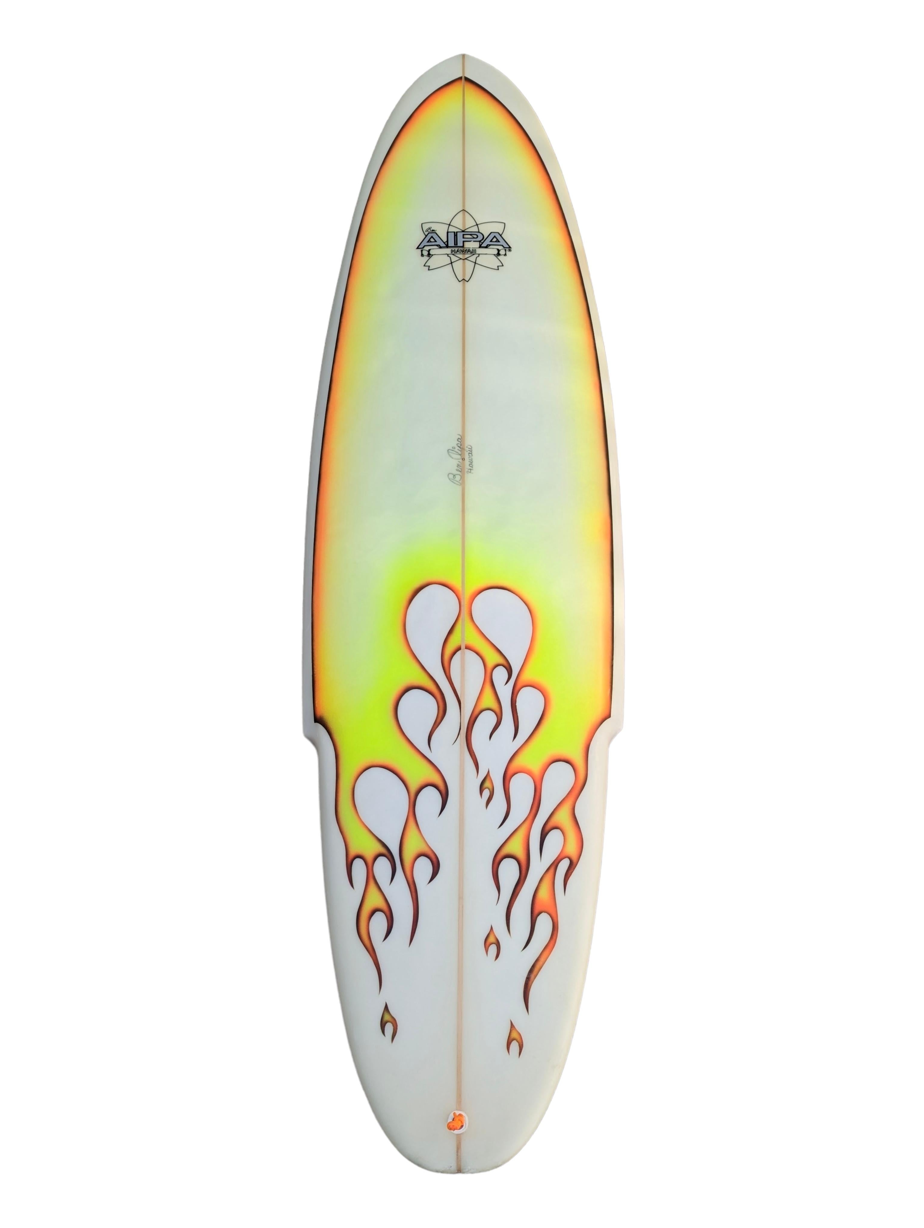 Collectible Ben Aipa Shaped Sting Surfboard at 1stDibs