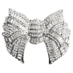 Collectible Butler and Wilson Crystal Bow Bracelet, circa 2000s