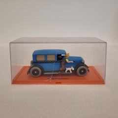 Coche de colección de la historia de Hergé "Tintín en América , metal 2002