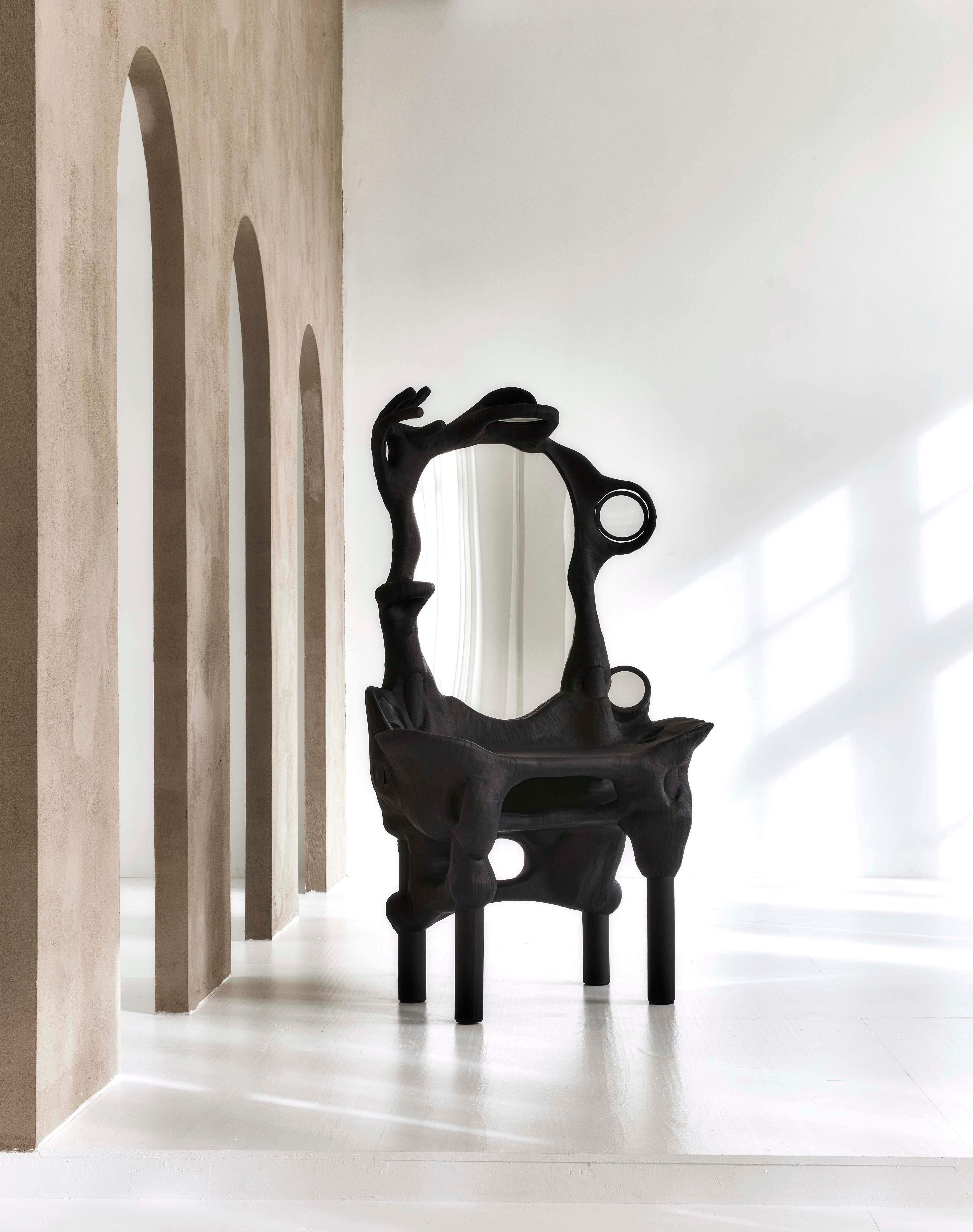 Collectible Design Waschtisch Black Mirror Coiffeuse von Vadim Kibardin im Zustand „Neu“ im Angebot in Amsterdam, NL