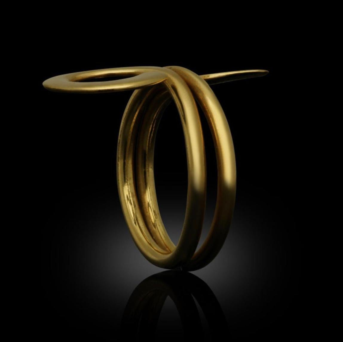Modern Collectible Cartier by Dinh Van Ankh Ring For Sale