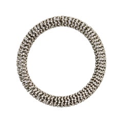 Collectible Celine Diamante Domed Necklace Circa 2000s