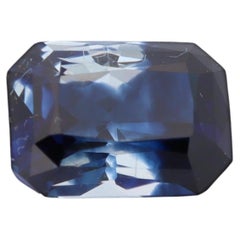 Collectible Certified Colorless / Blue Sapphire 