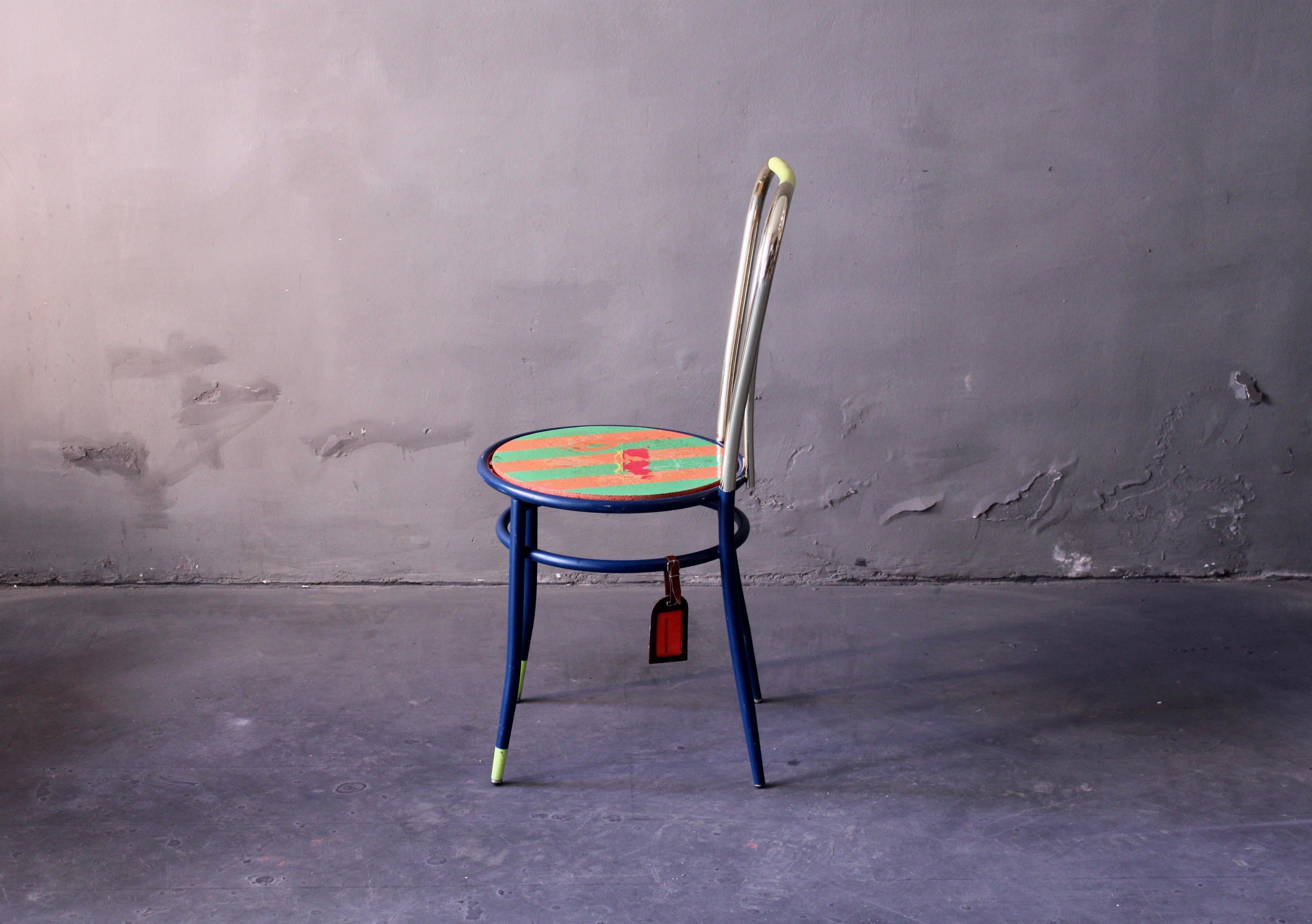 Steel Collectible Chair 