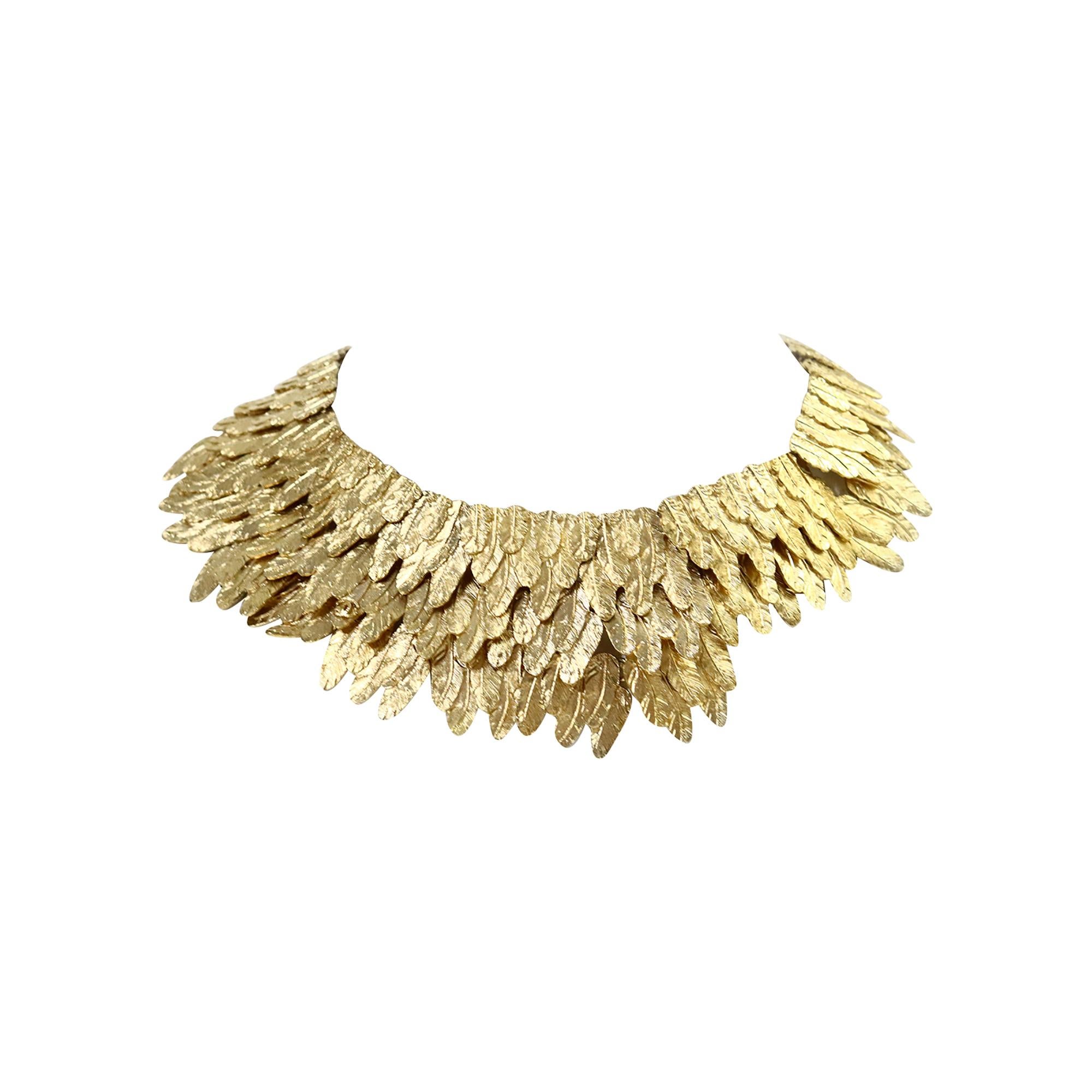 Collar gargantilla de oro Chanel de colección Circa 2008 en venta 4