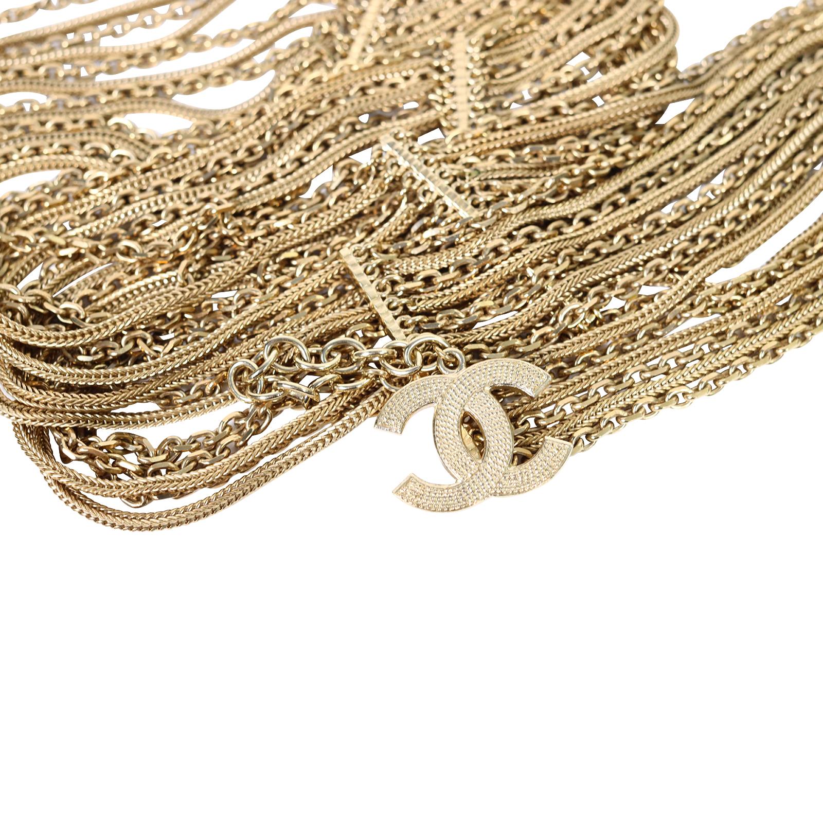 Collectible Chanel Gold Tone Belt 2