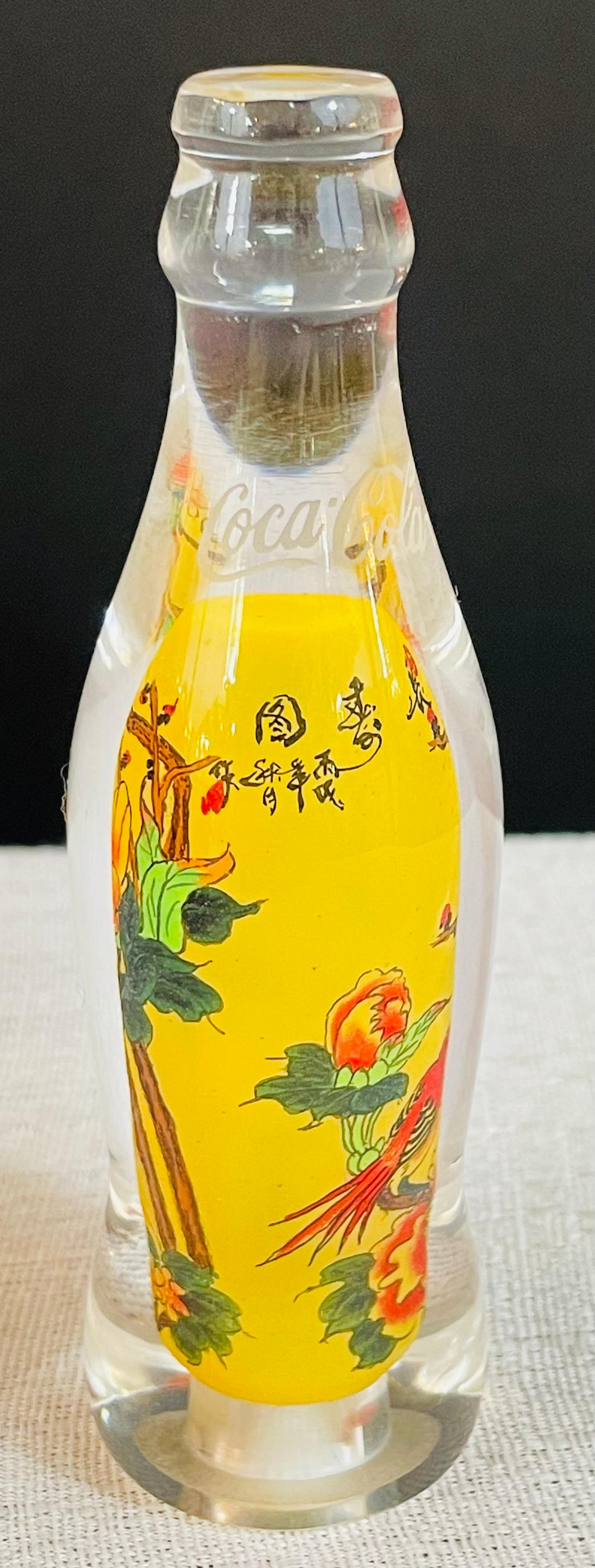 Collectible Coca-Cola Special Edition Asian Chinese Bottles, a Set of 5 For Sale 3