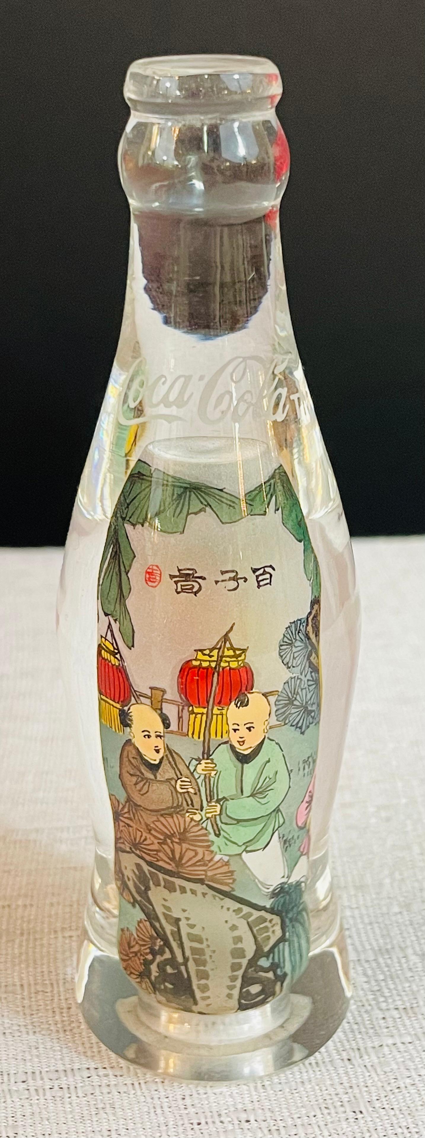 Collectible Coca-Cola Special Edition Asian Chinese Bottles, a Set of 5 For Sale 9