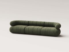 Coleccionable Contemporáneo Modular Tres Asientos - Terciopelo Camuflaje