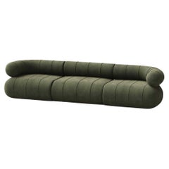 Collectible Contemporary Modular Three Seat - Camouflage Velvet