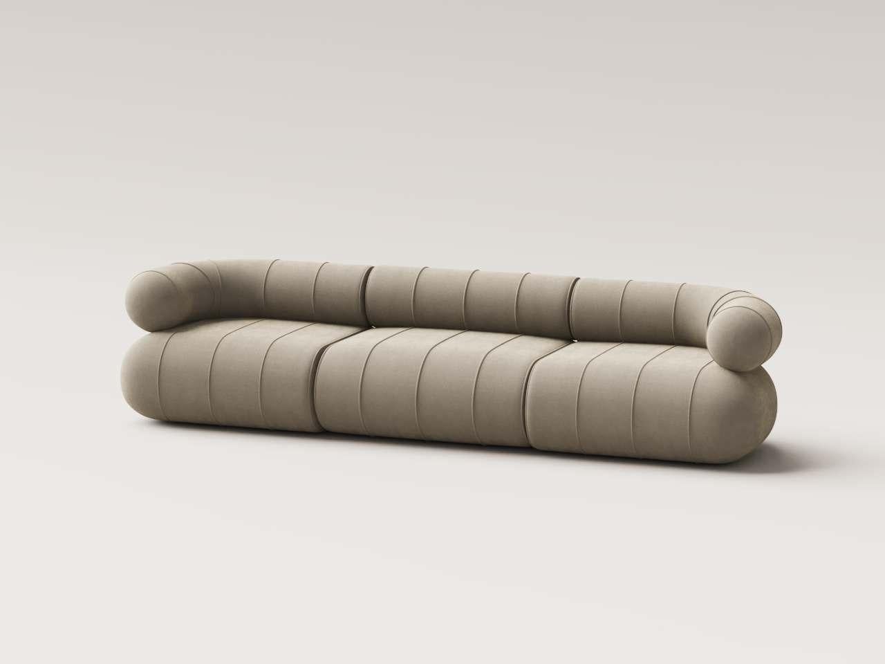 La colección Slinky es una pieza que redefine la esencia de la vida moderna. Bibibi se inspira en una silueta arquitectónica y en líneas fluidas y esculturales, y combina el minimalismo lujoso con una sofisticación juguetona.

A primera vista, su