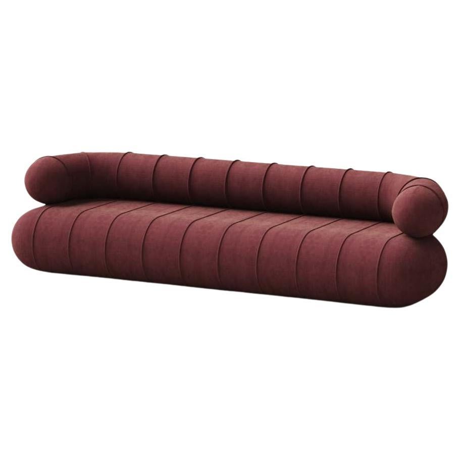 Slinky lungo contemporaneo da collezione - Velluto bordeaux