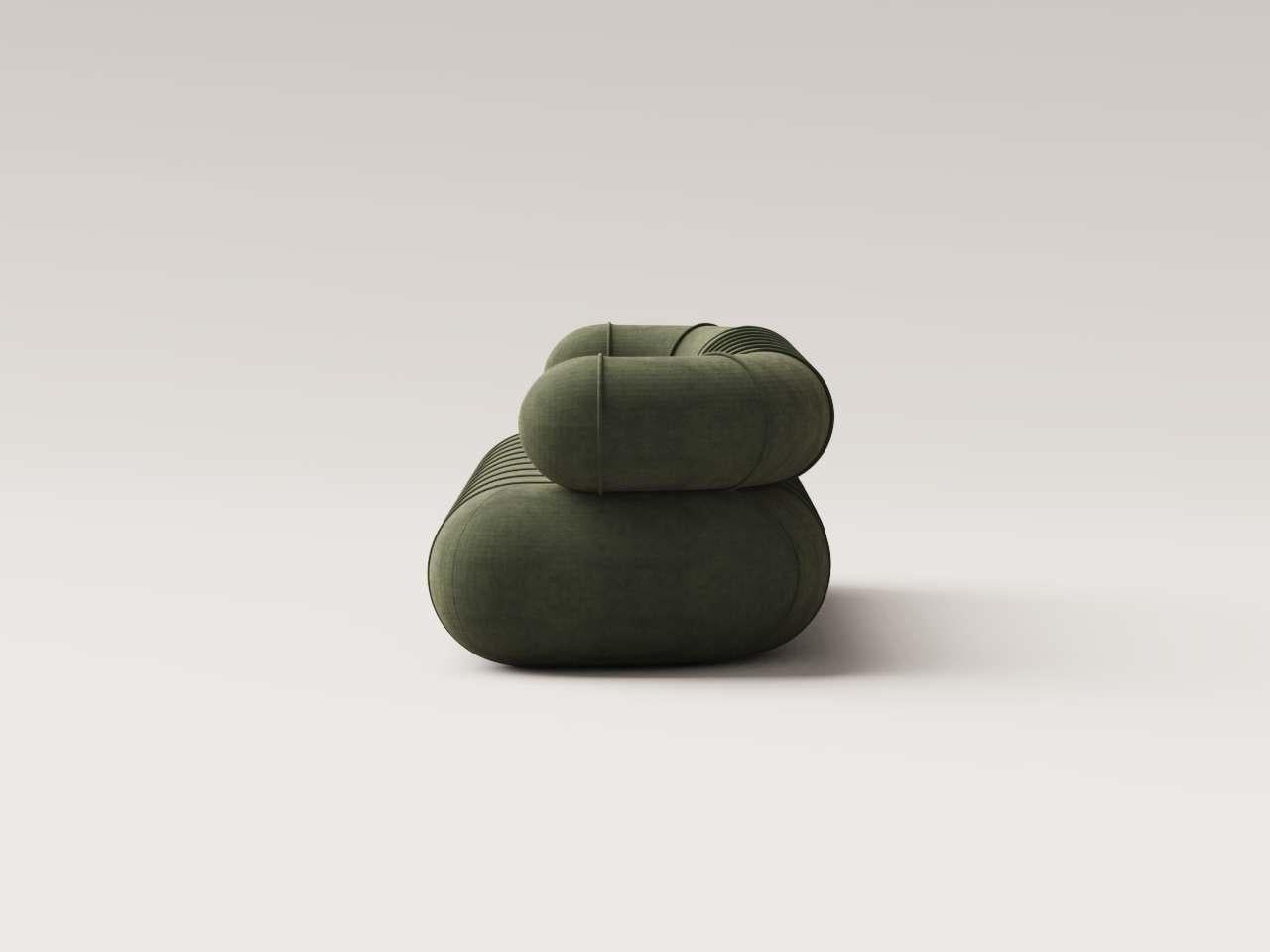 Messicano Collectional Contemporary Slinky lungo - velluto mimetico in vendita