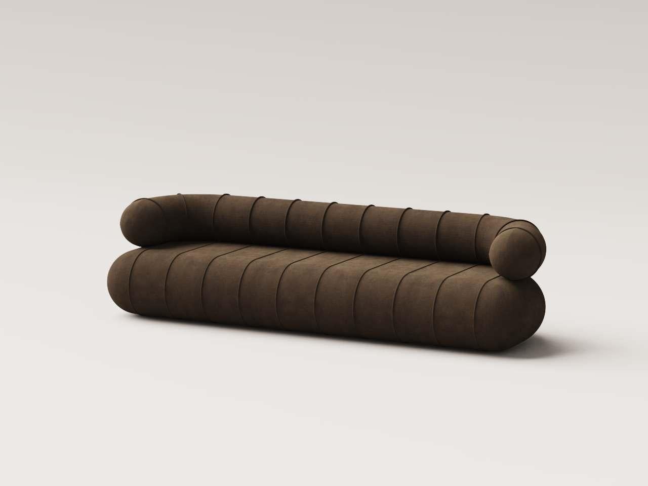 La collezione Slinky è un pezzo forte che ridefinisce l'essenza della vita moderna. Bibibi si ispira a una silhouette architettonica e a linee fluide e scultoree, fondendo il minimalismo di lusso con una giocosa raffinatezza.

A prima vista, la sua