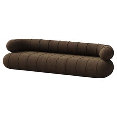 Collectible Contemporary Slinky Long- Taupe Velvet