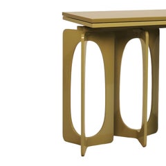 Collectible Design Architectural Console Table Lacquered By Hand By José Castro