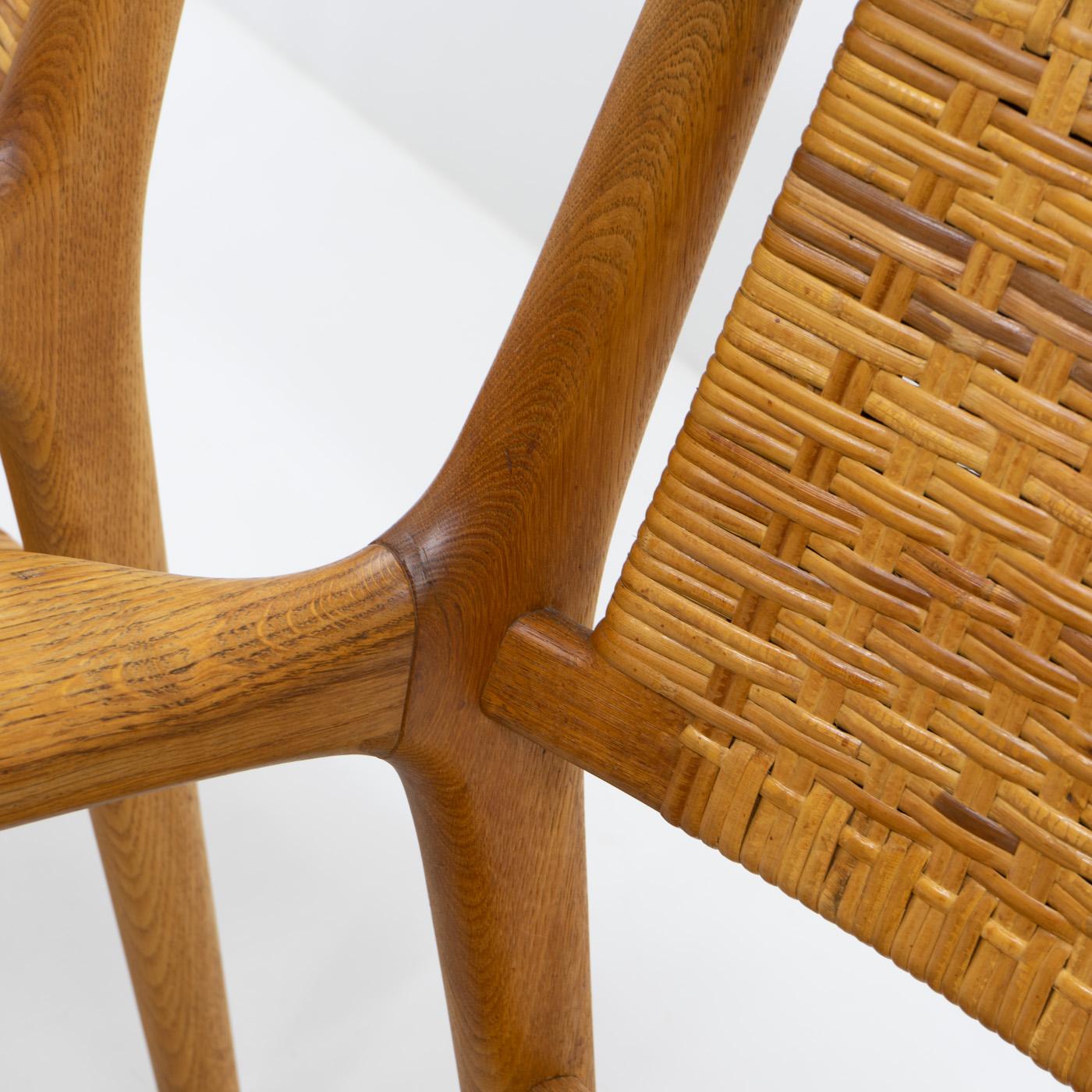 Collectible Design: Hans Wegner JH 516 Lounge Chairs for Johannes Hansen, 1950s For Sale 4