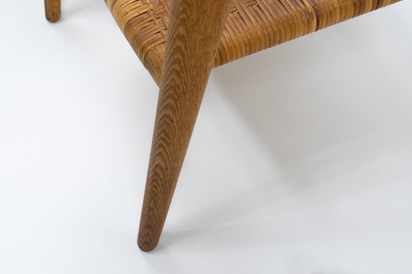 Collectible Design: Hans Wegner JH 516 Lounge Chairs for Johannes Hansen, 1950s For Sale 5