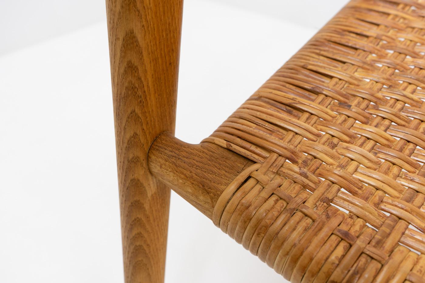 Collectible Design: Hans Wegner JH 516 Lounge Chairs for Johannes Hansen, 1950s For Sale 7