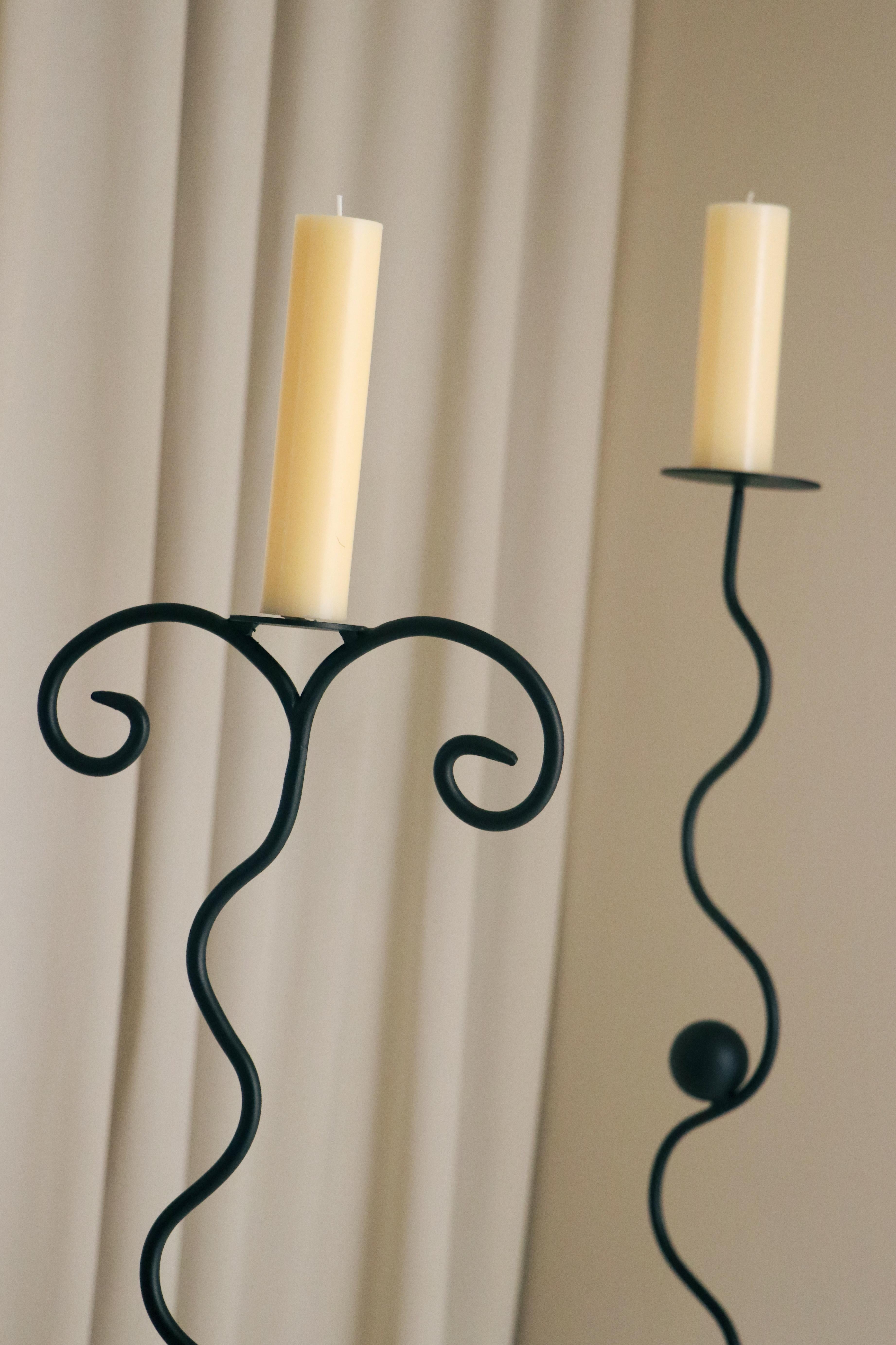 Ferro Candeliere in ferro dal design da collezione  - COLLECTION'S RITUALE IV in vendita