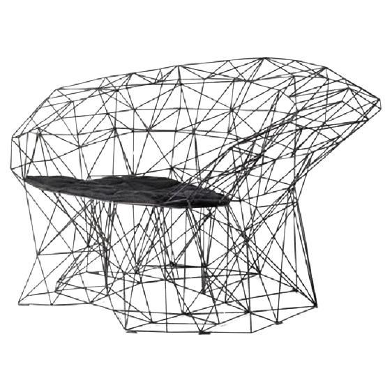 Collectional Fauteuil Design/One en barres d'acier élancées en vente