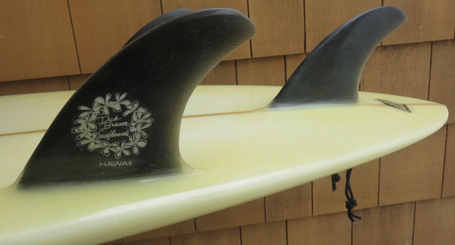 Collectible Dick Brewer Shaped Big Wave Surfboard In Good Condition In Haleiwa, HI