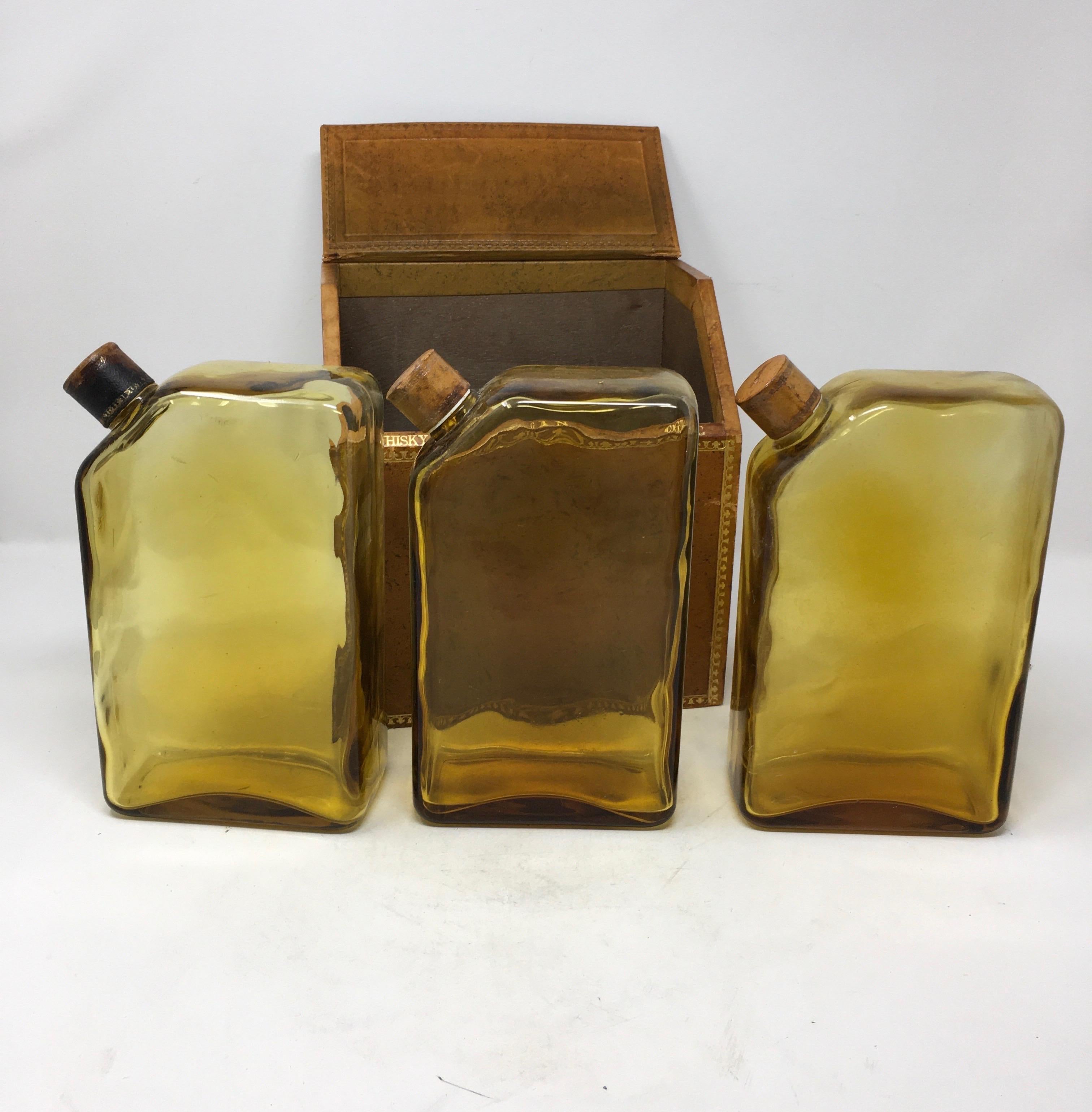 Collectible Faux Book with Three Hidden Flasks 1