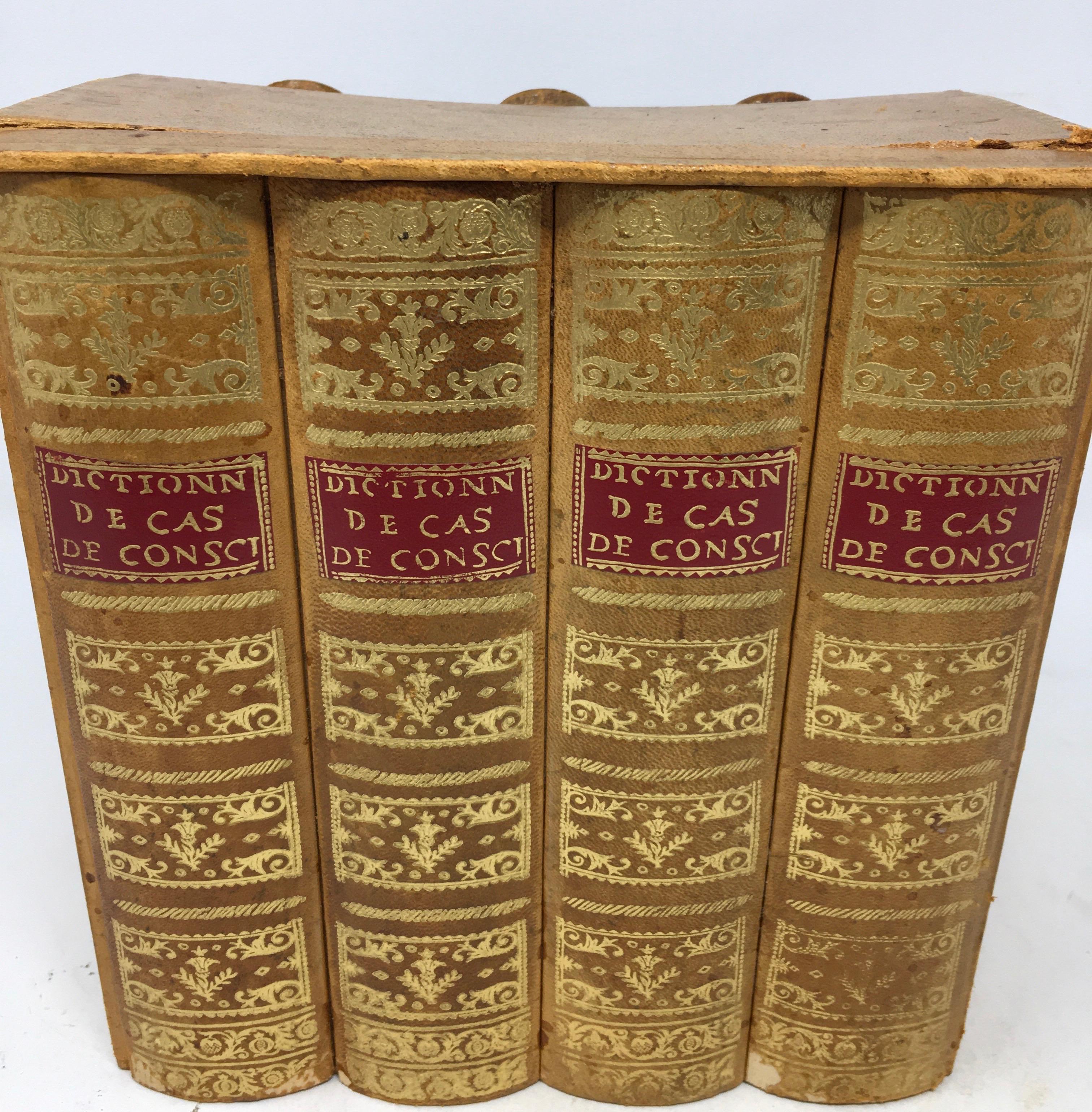vintage book flask set