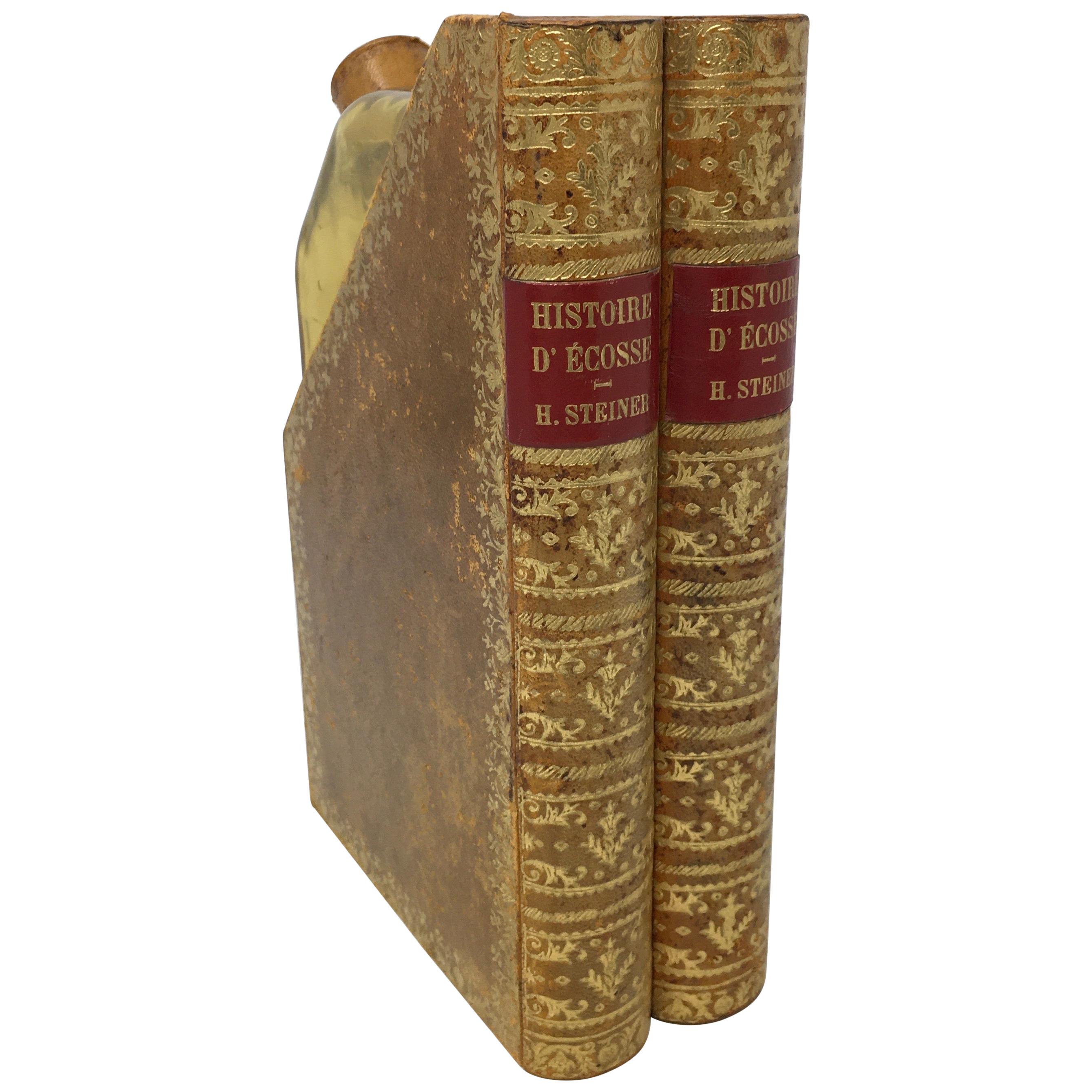 Collectible Faux Book with Two Hidden Flasks